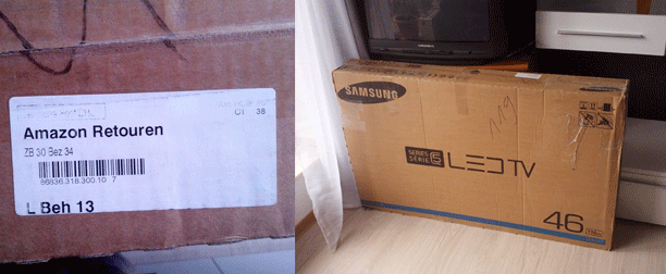 Verpackung Retourenkauf